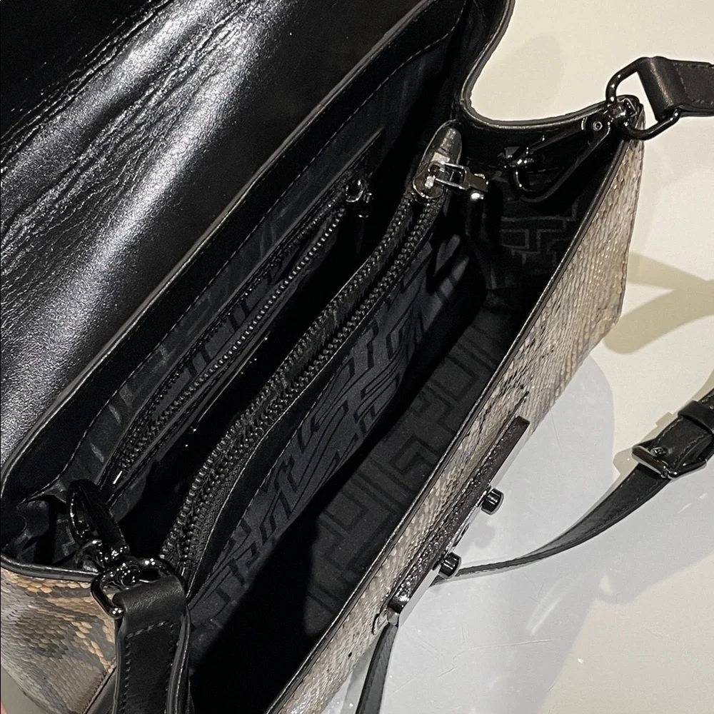 Nursace Snakeskin Print Handbag / Purse Shoulder / Side Bag / Crossbody Bag - Picture 3 of 16